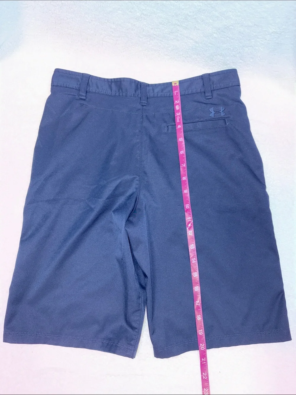 Under Armour Navy Blue Kids' Athletic Shorts golf dress boys 18